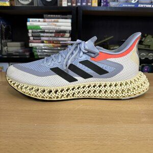 Adidas 4DFWD 2 Low Mens SZ 10.5 Blue Gray Orange Athletic Running Shoes Sneakers